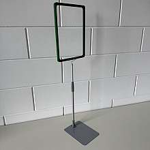 prijskaartraam a4 verstelbaar groen compleet