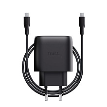 oplader trust maxo 45w usb c zwart