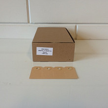 kartonnen labels nr. 0.5 30x60mm 1000 stuks