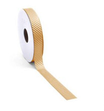 oblique luxe lint oker gold 15mm x 15 meter