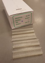 nylon textielpins 15mm standaard 5000st