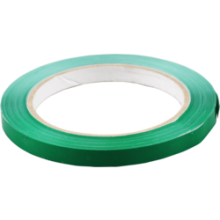 tape   12mm pvc groen per stuk