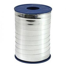 metallic krullint 5mm x 400 meter zilver
