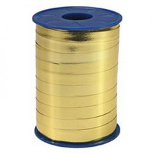 metallic miroir krullint 10mm x 250 meter goud