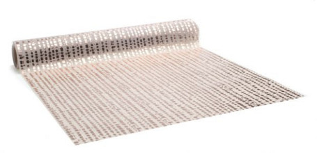 tafelloper deco runner noble ribbon koper 2 5 meter x 28 cm op op 