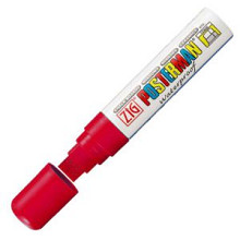 krijtstift posterman pma 120 rood dik 7   15mm