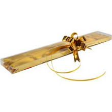 trekstrik snelstrik 19mm metallic goud 100 stuks diameter 10cm