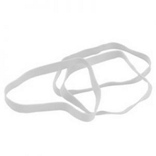 elastiek 50x3mm wit 1 kilo