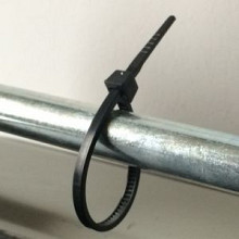 tiewrap cable ties 140mm x 3.6mm zwart nylon 100 stuks