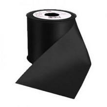 satijnlint 70mm x 25 meter zwart dc exclusive