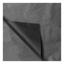 zijdevloei papier 50x75cm 22gr 100 vel zwart