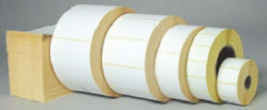 thermisch etiket 40x25mm wit permanent 1000 stuks