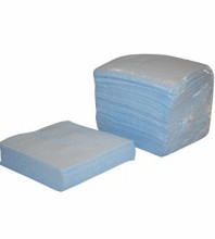 huishouddoek blauw 140gram 38x40cm 200 stuks