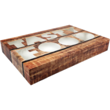 partydoos cateringdoos tasty food 55x37x8cm 10 stuks