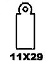 apli hangetiket koord 11x29mm 1000 stuks
