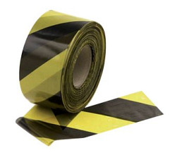 afzetlint in dispenser 500 meter geel zwart