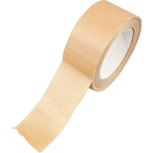 tape   50mm x 50mtr papier bruin per stuk