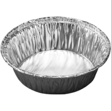 bakje aluminium rond 80mm x 35mm hoog 110ml 2000 stuks