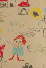 cadeaupapier 50cm k1150 50 recycled wasco kids tekeningen