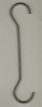 dubbelhaak draadhaak 20cm 50 stuks