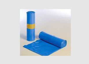 vuilniszak 65 25x140cm blauw type 70 10 stuks