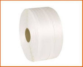 textielband op rol 13mmx1100 meter wit