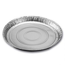 schaal aluminium rond 26cm 1100ml 200stuks