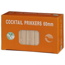 cocktailprikker 60mm 1000st