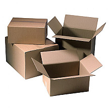 amerikaanse vouwdoos 345x260x75mm per stuk