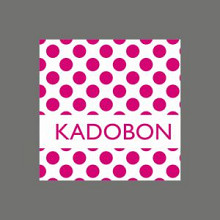 cadeaubon 25 stuks 11x11cm stip roze