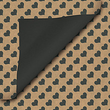 cadeauzakjes 12x19cm 200 stuks des. 111 kraft zwart hartje