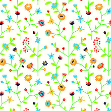 cadeauzakjes 12x19cm 100 stuks des. 171 veldboeket