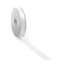 satijnlint premium double face 16mm x 25 meter bamboo off white