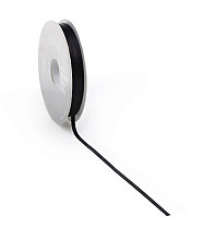 satijnlint premium double face 10mm x 25 meter zwart