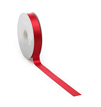satijnlint premium double face 25mm x 25 meter warm red