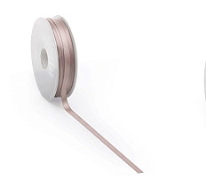 satijnlint premium double face 10mm x 25 meter nude eggshell