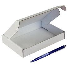 brievenbusdoos a6 met klep 165x110x28mm wit 50 stuks