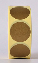 sluitzegel sticker etiket rond 30mm 1000 stuks goud