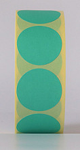 sluitzegel sticker etiket rond 30mm 1000 stuks mint