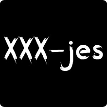 etiket sticker schoolbord xxx jes 500 stuks