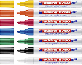 lakmarker edding 8750 industrie wit