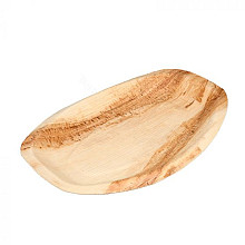 bio cateringschaal palmblad 25x35cm 10 stuks