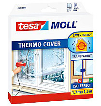 isolatiefolie tesamoll thermo cover voor ramen 1 7x1 5m transparant