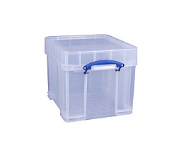 opbergbox really useful 35 liter 480x390x345mm transparant wit