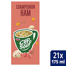 cup a soup unox champignon ham 21x175ml