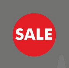 etiket sticker sale 500 stuks