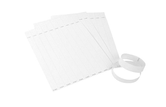 polsband colop e mark 250x19mm 100 stuks wit