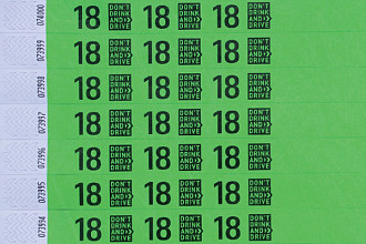 polsband combicraft 18plus 100 stuks groen