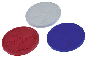 consumptiemunt combicraft 750 stuks blauw
