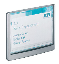 deurbordje durable click sign 149x105.5mm grafiet